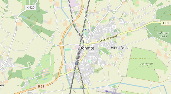 wedding venue on map