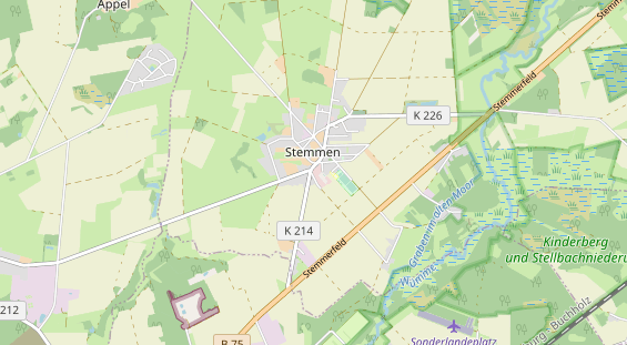 Hochzeitslocation auf Karte
