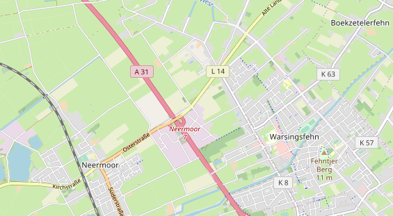 Trouwlocatie op kaart