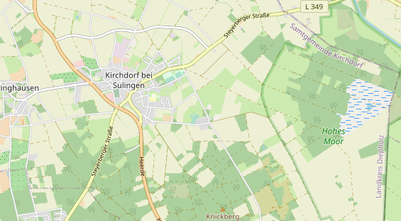 Trouwlocatie op kaart
