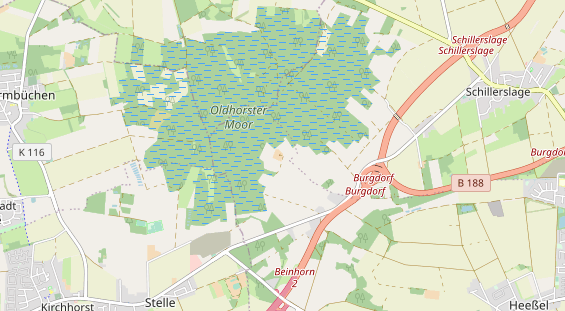 Lieu de mariage sur la carte