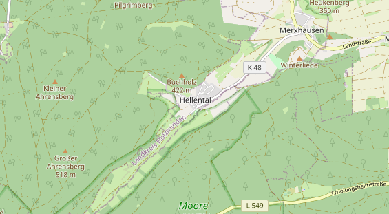wedding venue on map