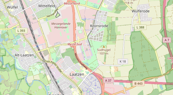 Hochzeitslocation auf Karte