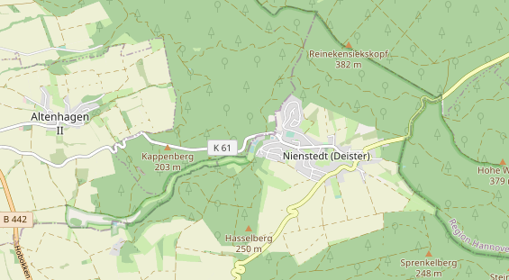 wedding venue on map