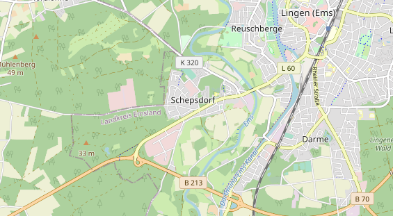 Lieu de mariage sur la carte