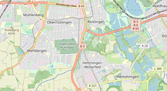 Hochzeitslocation auf Karte