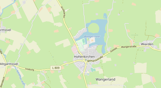 Trouwlocatie op kaart