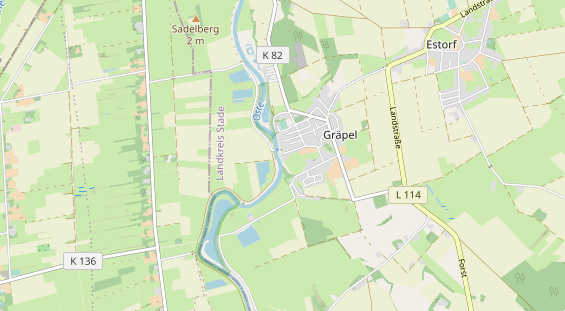 wedding venue on map