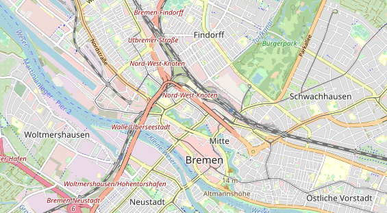 Lieu de mariage sur la carte
