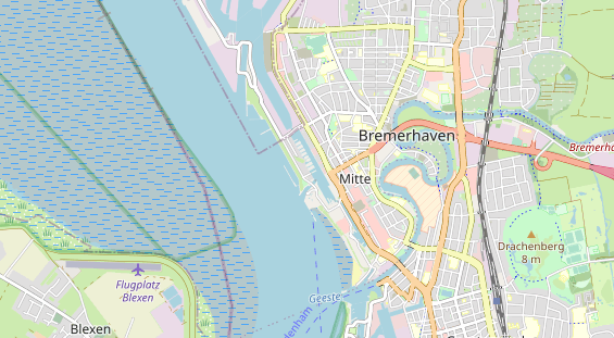 Lieu de mariage sur la carte