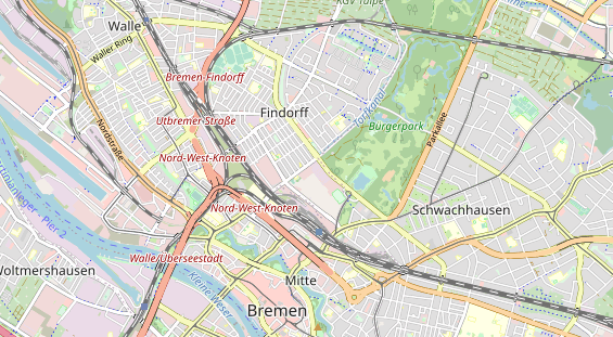 wedding venue on map