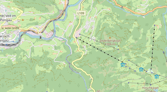 Hochzeitslocation auf Karte