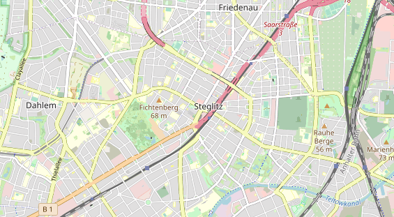 Lieu de mariage sur la carte