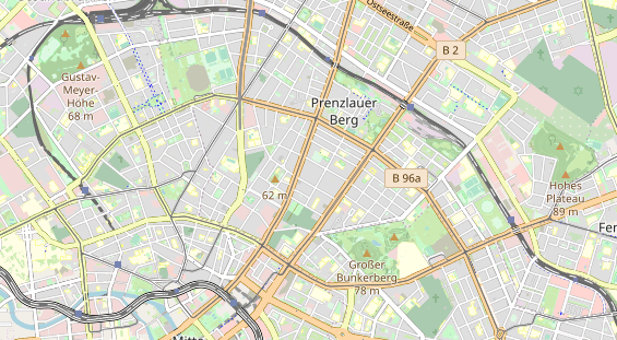 wedding venue on map