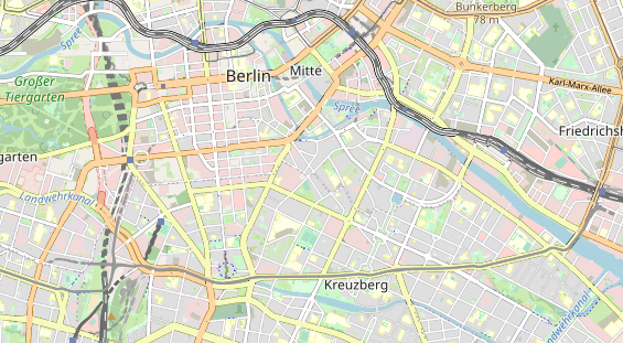 Lieu de mariage sur la carte