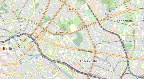 wedding venue on map