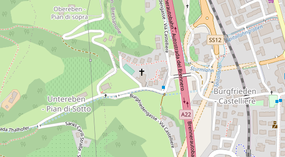 Hochzeitslocation auf Karte