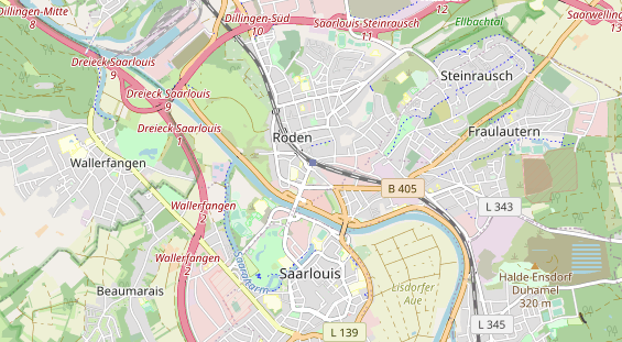 Trouwlocatie op kaart