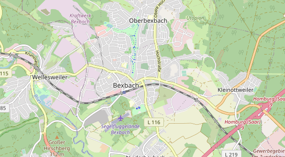 Hochzeitslocation auf Karte