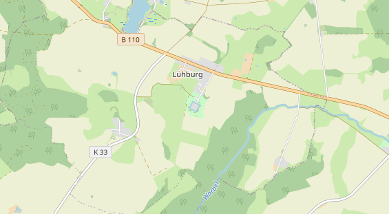 Hochzeitslocation auf Karte
