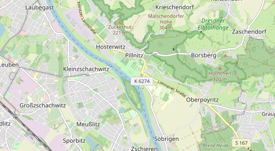 wedding venue on map