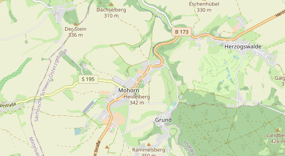 Hochzeitslocation auf Karte