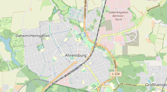 Hochzeitslocation auf Karte