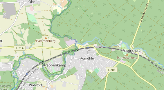 wedding venue on map