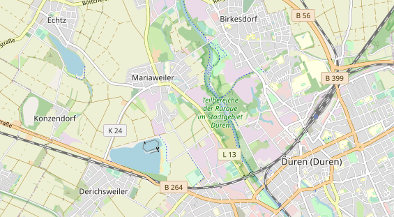 Hochzeitslocation auf Karte