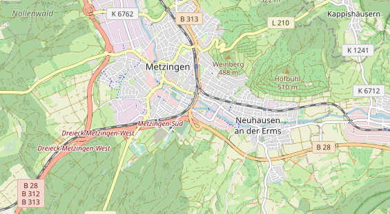 Lieu de mariage sur la carte
