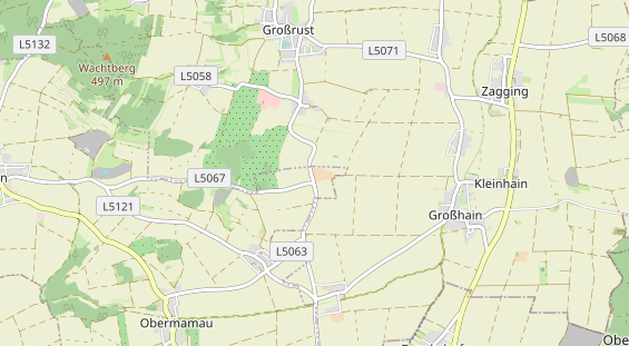 wedding venue on map