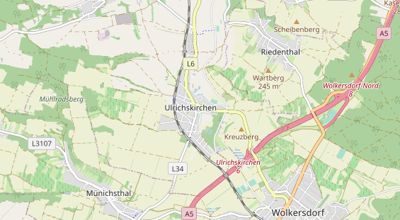 Hochzeitslocation auf Karte