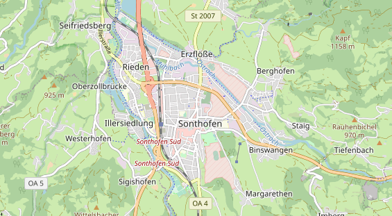 Lieu de mariage sur la carte
