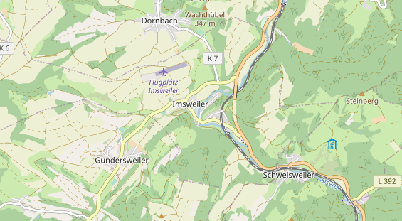wedding venue on map