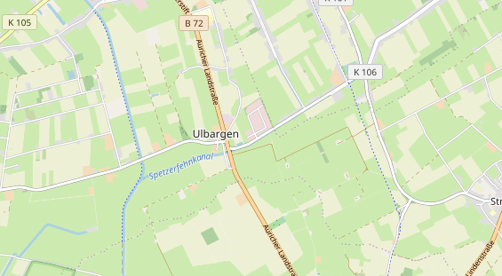 Trouwlocatie op kaart