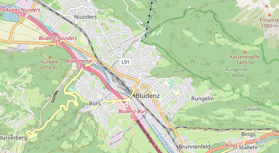 Trouwlocatie op kaart