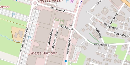 Hochzeitslocation auf Satellitenbild