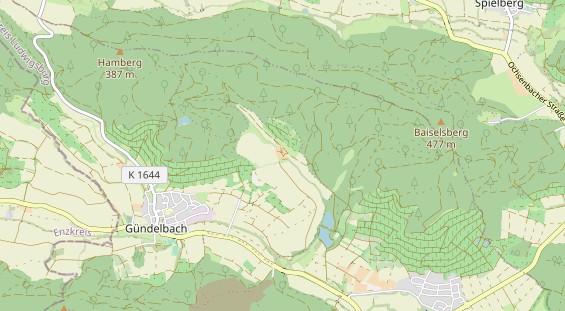 wedding venue on map