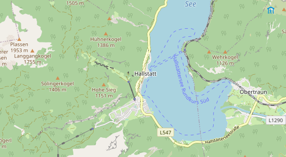 wedding venue on map