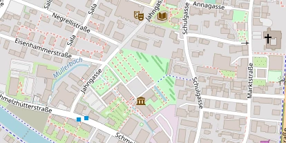 Hochzeitslocation auf Satellitenbild