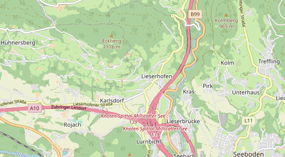 Trouwlocatie op kaart