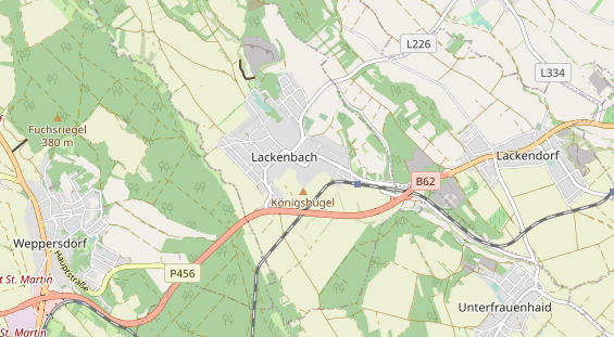 Hochzeitslocation auf Karte