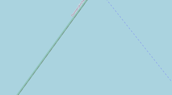 Hochzeitslocation auf Satellitenbild