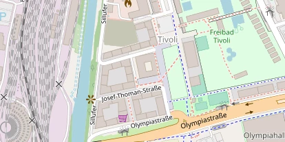 Hochzeitslocation auf Satellitenbild