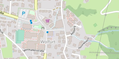 Hochzeitslocation auf Satellitenbild