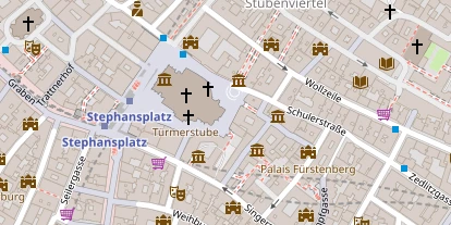 Hochzeitslocation auf Satellitenbild