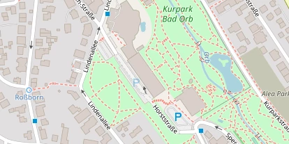 Hochzeitslocation auf Satellitenbild