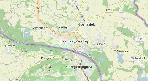 wedding venue on map