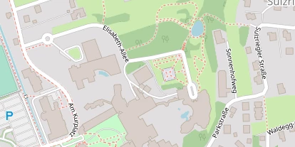 Hochzeitslocation auf Satellitenbild