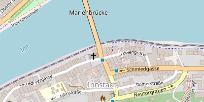 Hochzeitslocation auf Satellitenbild